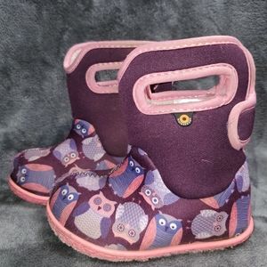 TODDLER BABY OWL BOGS SIZE 6